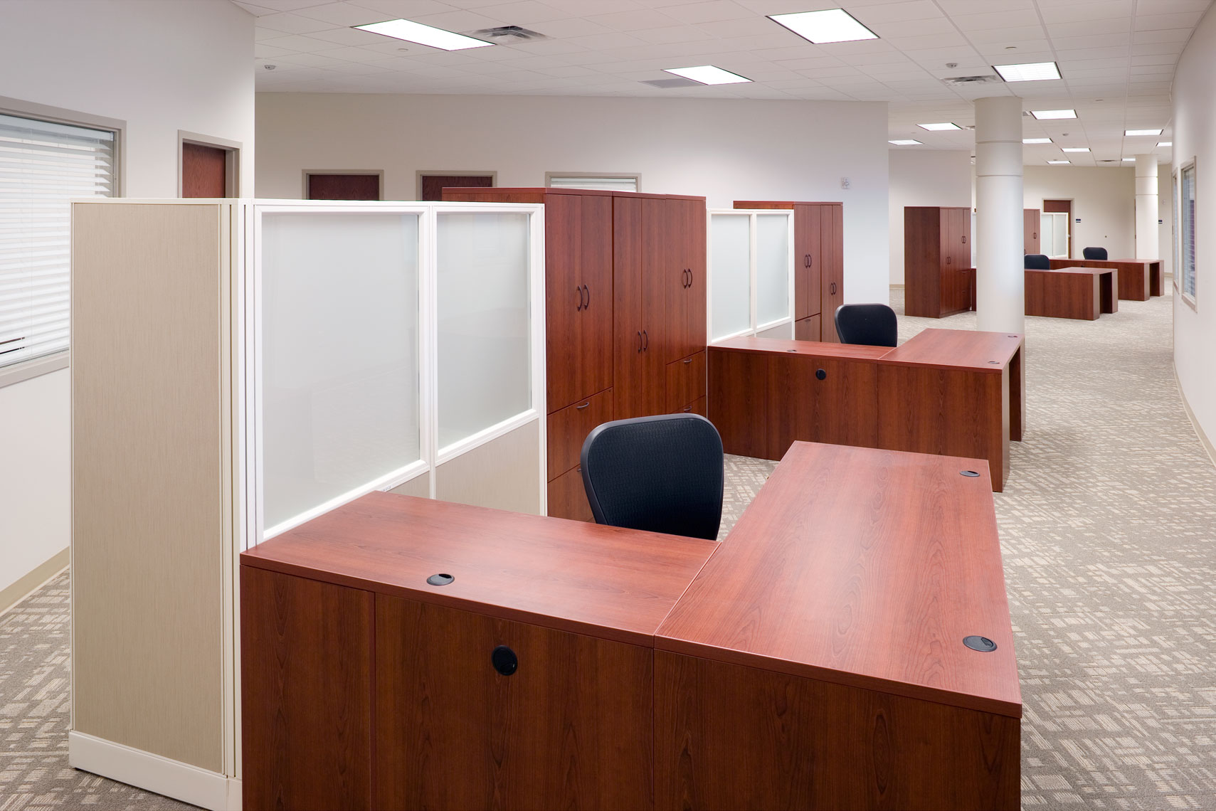 Open office design at Austal USA