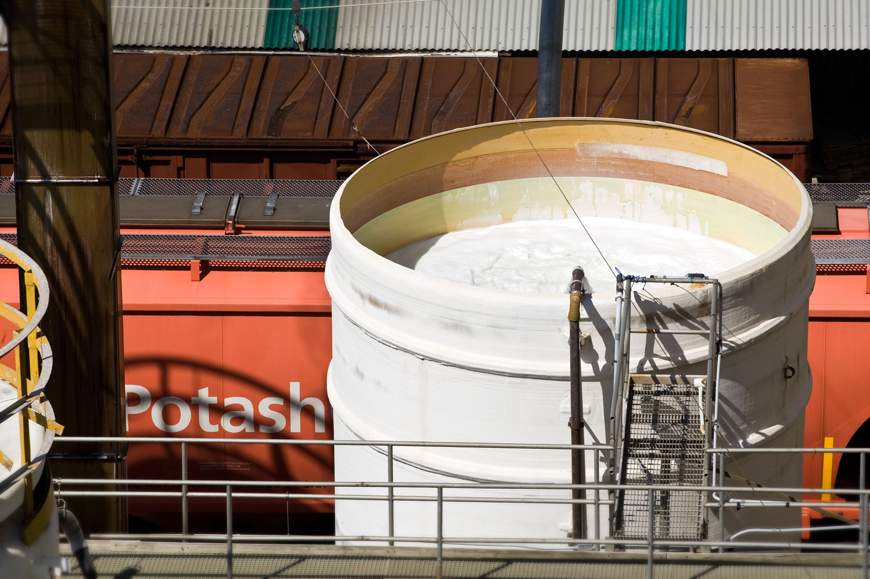 raw materials for salt processing faciity
