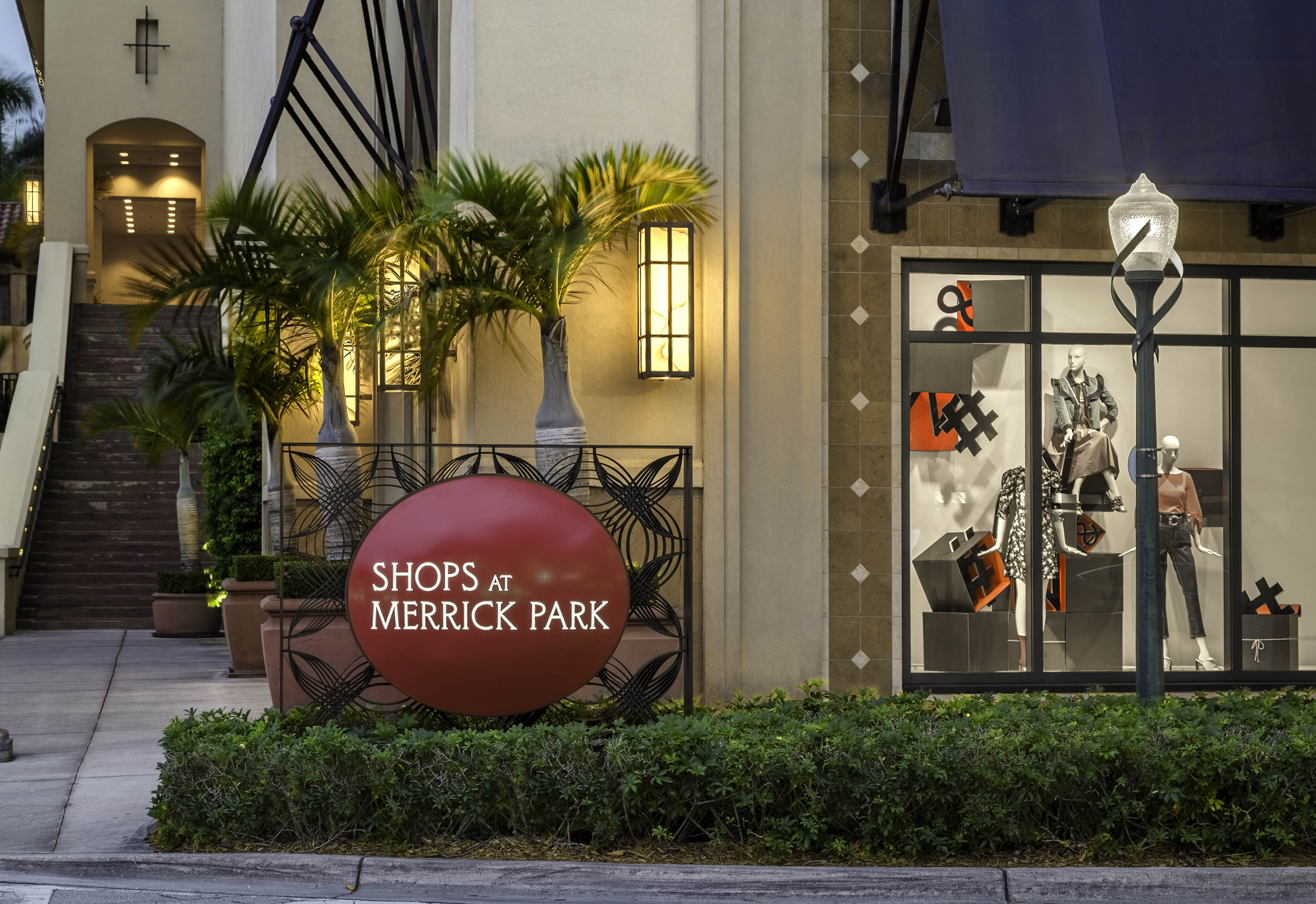 Miami Florida Coral Gables Shops at Merrick Park upscale outdoor